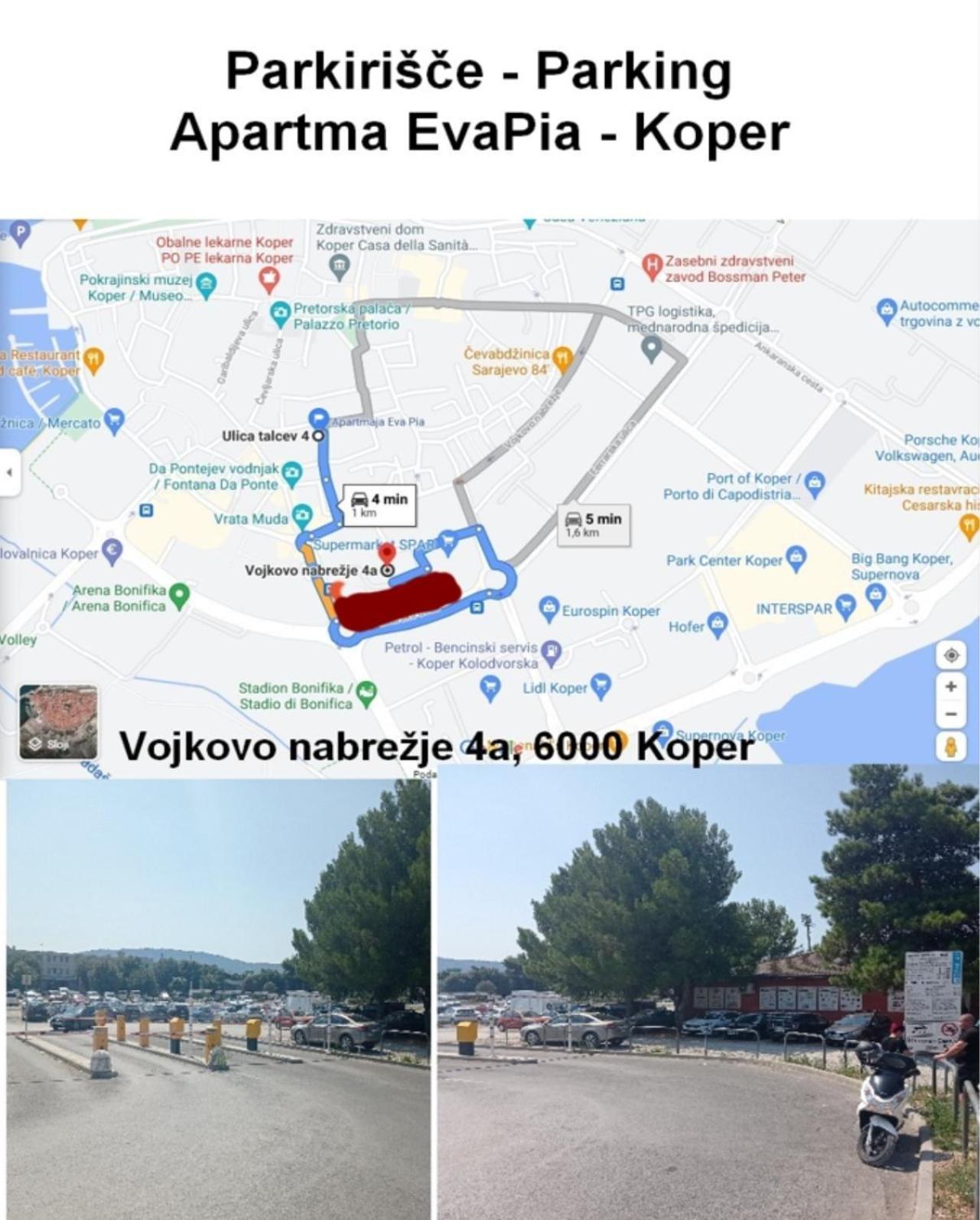 Apartmaja Eva&Pia Koper Exteriér fotografie